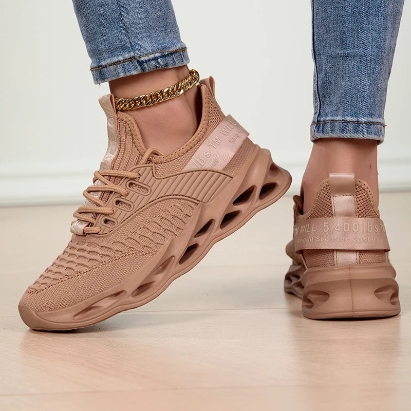 Women Sport Shoes Fashion Platform Sneakers Ladies Spring Winter Flats Running Shoes for Woman Plus Size 43