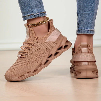 Women Sport Shoes Fashion Platform Sneakers Ladies Spring Winter Flats Running Shoes for Woman Plus Size 43