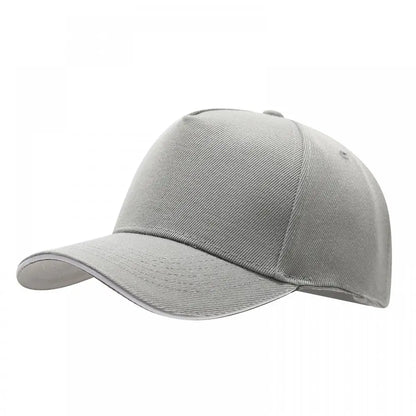 Custom Print Logo 5 Panel Baseball Cap Men Women Blank Sport Hat Unisex Adjustable  Basic Gorras Casquette For Outdoor Holiday
