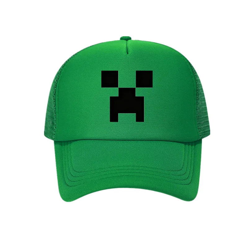 Cyberpunk Game Totem of Undying Hat Cosplay Unisex Pixel BlockBaseball Cap Sun Hat Outdoor Accessories