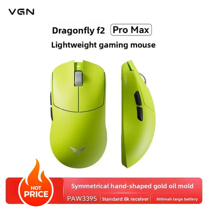 VGN Dragonfly F2 ProMax/Ultra Esports Gaming Mouse 42000DPI 0.125ms For CS:GO Latency Wired/Wireless Dual 8K 3-Mode PAW3395/3950