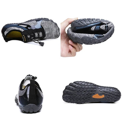 Men's Lightweight Refreshing Aqua Boots, Breathable Women's Outdoor Water Shoes, Anti-Slippery Wear-Resistant Sports Hiking Sneakers