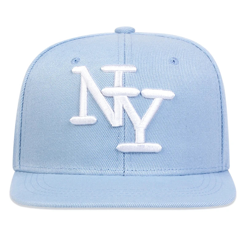 Unisex betűhímzéses hip-hop sapkák tavasz-ősz szabadtéri állítható alkalmi baseball sapkák napvédő sapka