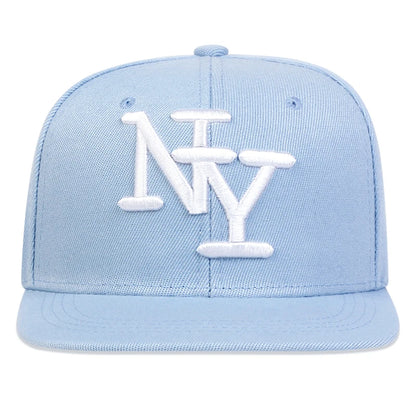 Unisex betűhímzéses hip-hop sapkák tavasz-ősz szabadtéri állítható alkalmi baseball sapkák napvédő sapka