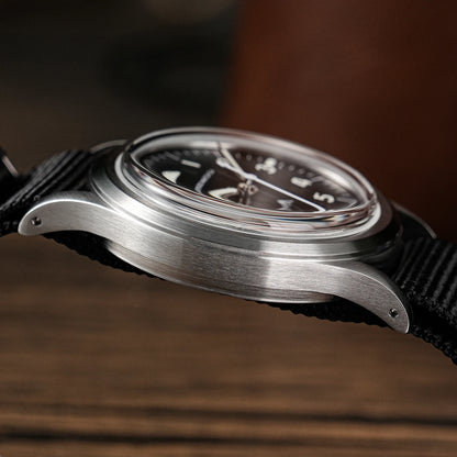 Militado New Ml14 Quartz Watches Man VH31 Sweep Movement K1 Or Sapphire 100M Waterproof Luminous 36Mm Vintage Military Watches