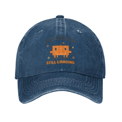 Code Developer Loading Gamer Baseball Cap Vintage Distressed Washed Funny Screen Sun Cap Outdoor Running Golf Adjustable Hat