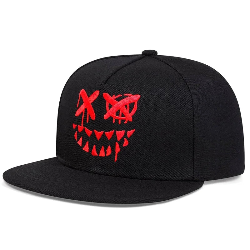 Hip Hop Men Cap Personalized Embroidered Baseball Cap Adjustable Cotton Snapback Hat Spring Summer Outdoor Sun Hat Leisure Hats