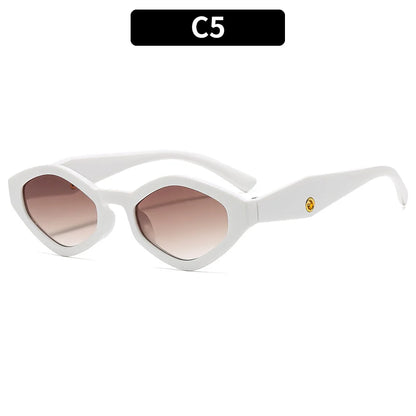 Vintage Cat Eye Sunglasses Women Men 2025 Brand Designer Fashion Goggle Sun Glasses Female Trends Shades Outside Eyewear UV400