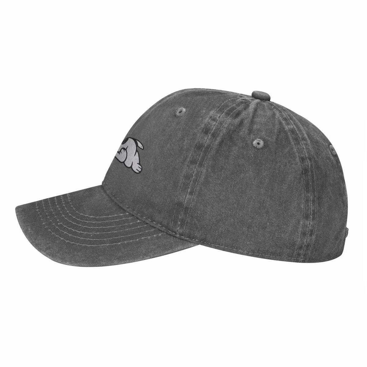 Sleeping Snoopy-baseballkepsar, avslappnad stil, tvättad look, snapback-keps, unisex, utomhus, sommar, justerbar keps