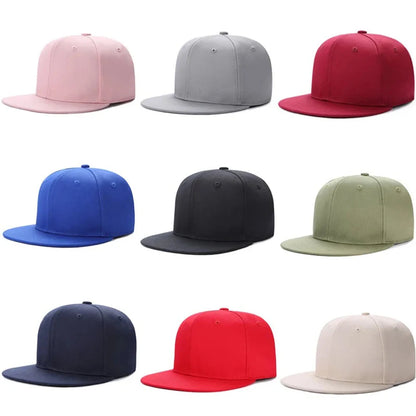 Brand Hip Hop Hats Men Women Baseball Caps Snapback Solid Colors Cotton Bone European Style Classic Fashion Trend