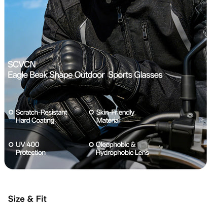 SCVCN Sunglasses for Men New Fashion Cycling Glasses UV400 Lenses Cycling Road Mountain Bike Glasses Women Casual Hiking 2026