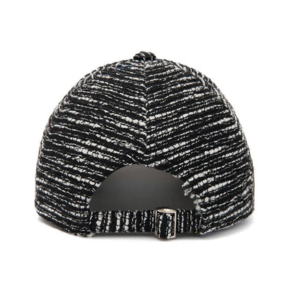 FS Fashion Black White Striped Baseball Cap For Men Casual Korean Street Women Hat Summer Streetwear Trucker Hats Gorra Hombre