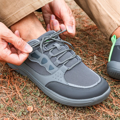 Oiaano Scarpe unisex a punta larga, stile barefoot, da uomo e da donna, sneakers per il tempo libero, in rete, traspiranti, comode, leggere, sportive, da passeggio, da corsa e da trekking