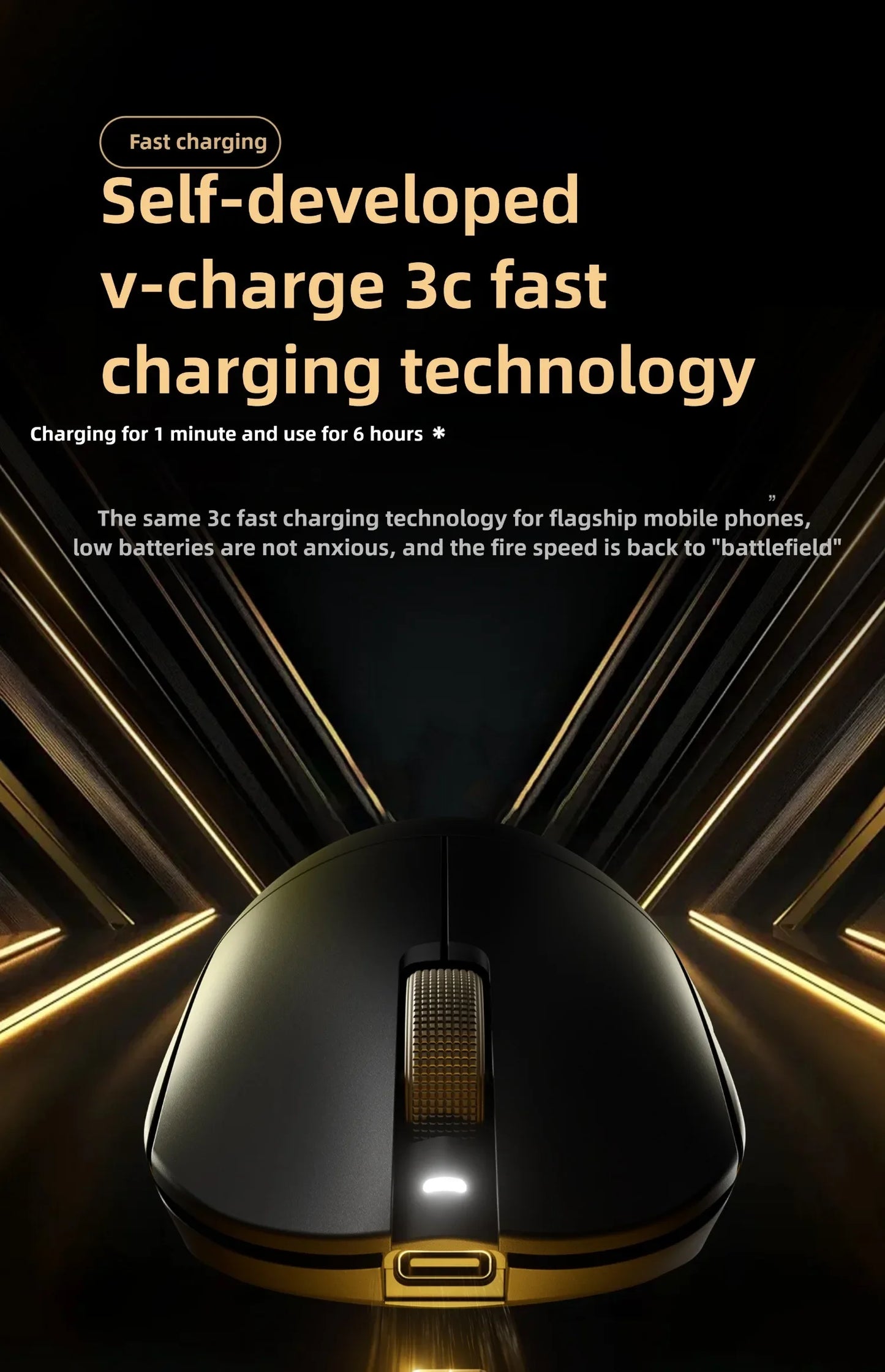 VGN Dragonfly F2 ProMax/Ultra Esports Gaming Mouse 42000DPI 0.125ms For CS:GO Latency Wired/Wireless Dual 8K 3-Mode PAW3395/3950