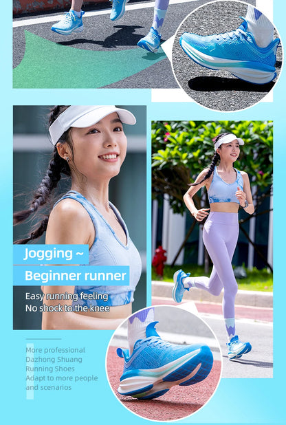 ONEMIX Scarpe sportive cinesi Nuove scarpe da corsa da uomo ammortizzanti Antiscivolo Traspiranti Leggere Sneaker da donna per attività all'aperto
