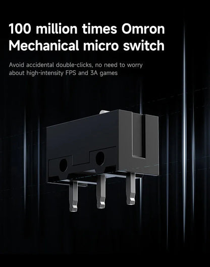 Безжична е-спорт мишка MCHOSE G3 V2 Pro, лека, с три режима, Bluetooth, PAW3395, висока производителност, 800mAh, за игри и офис, 59g