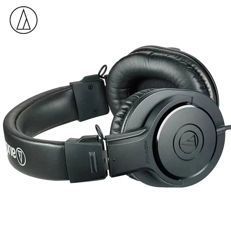 Casque audio professionnel Audio Technica M20X de haute qualité pour l'amélioration des basses, l'enregistrement et le jeu