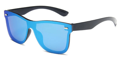 Luxury OverSized Glasses Women Anti-Reflective Mirror Sunglasses Square Plastic Eyeglasses