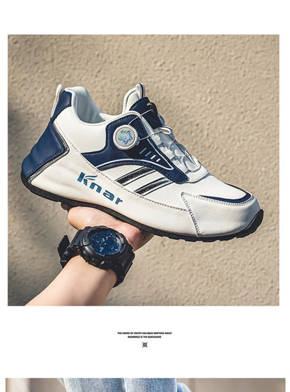 Pánské nové nízké ležérní tenisky v korejském stylu – univerzální „dad shoes“ s měkkou podrážkou, pohodlné a lehké boty na platformě pro každodenní nošení