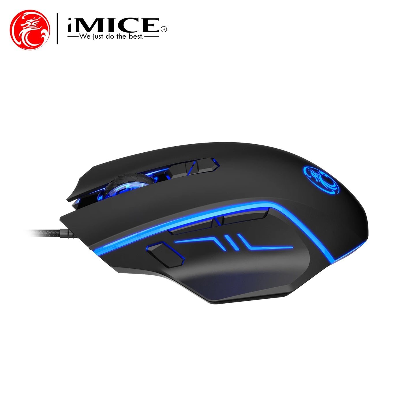 USB Wired Gaming Mouse, RGB Backlit Computer Mice, 8 Keys 7200 DPI High Precision Optical Mouse For Office Laptop Home Computer