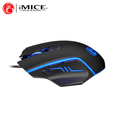 USB Wired Gaming Mouse, RGB Backlit Computer Mice, 8 Keys 7200 DPI High Precision Optical Mouse For Office Laptop Home Computer