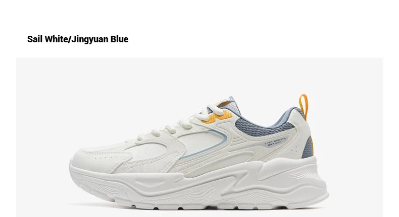 Xtep Men's Casual Shoes Winter Street Style Cushion Lightweight Wear-Resistant Breathable Walking Sneakers 875419320005