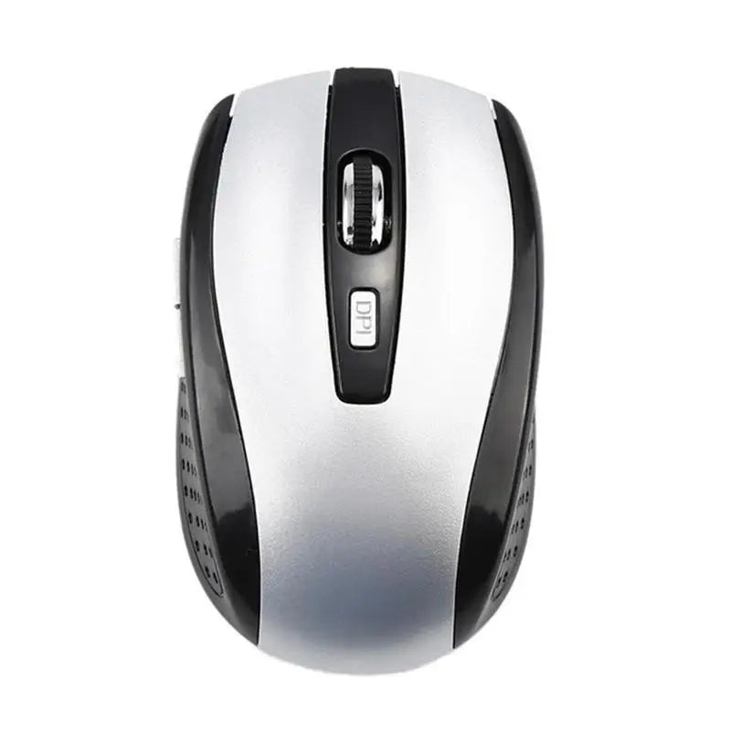 2.4GHz Wireless Mouse, Optical Mice with USB Receiver, Gamer 6 Buttons Mouse for Computer, PC, Laptop Accessories