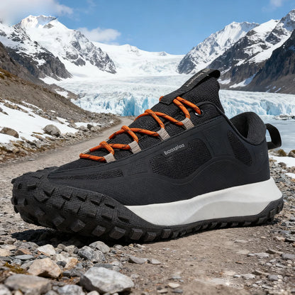 Baasploa vandringsskor för män – bekväma, mjuka, vattentäta, slitstarka, halkfria trekking-sneakers för utomhusbruk och klättring