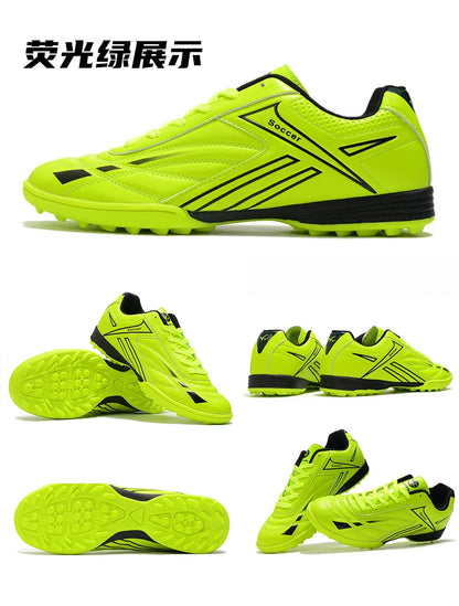 Hot Selling Youth Professional Long Nail Soccer Shoes Men's Broken Nail Football Shoes Children's Student Training Shoes