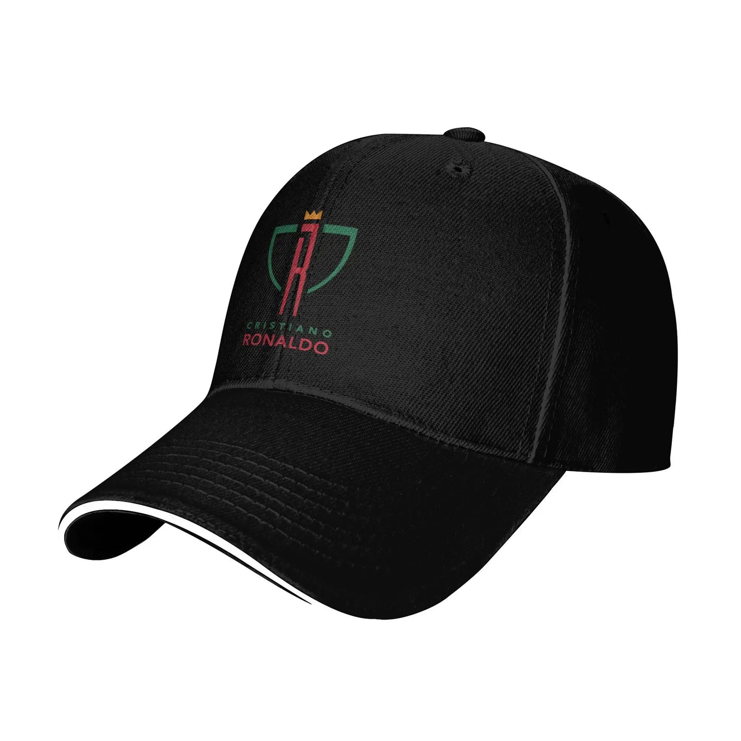 Footbal Ronaldos Baseball Cap Hip Hop Sandwich Hats Unisex Adjustable Sun Hat Running Golf