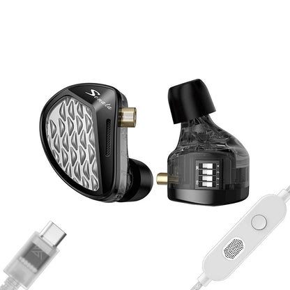 KZ Sonata 28BA HiFi Wired In-Ear Headphones, Tunable Balanced Armature Earphones for Audiophile Music, Gaming & Studio Monitoring