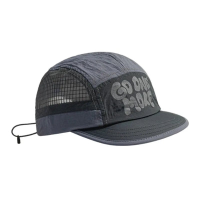 Soft Brim Quick-drying Baseball Cap Retro 5-panel Sun Protection Breathable Hat Casual Hip-hop Hat Mesh Running Caps