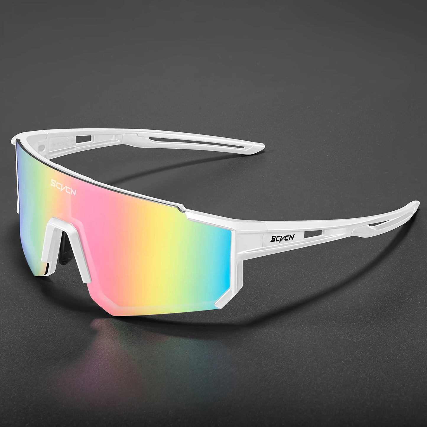 SCVCN Cycling Glasses Bike Sunglasses Men UV400 Eyewear Sports MTB Outdoor Goggles Bicycle Women Sunglasses Multi Color Riding
