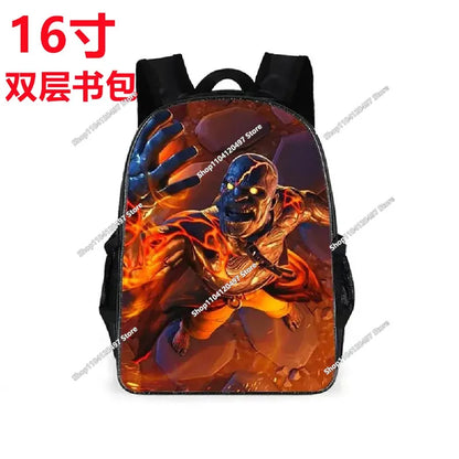 Fortnites SchoolBags Boys Girls Backpacks Large-capacity Knapsack High-quality Bookbags Fortress Night Figure Laptop Bag Gift