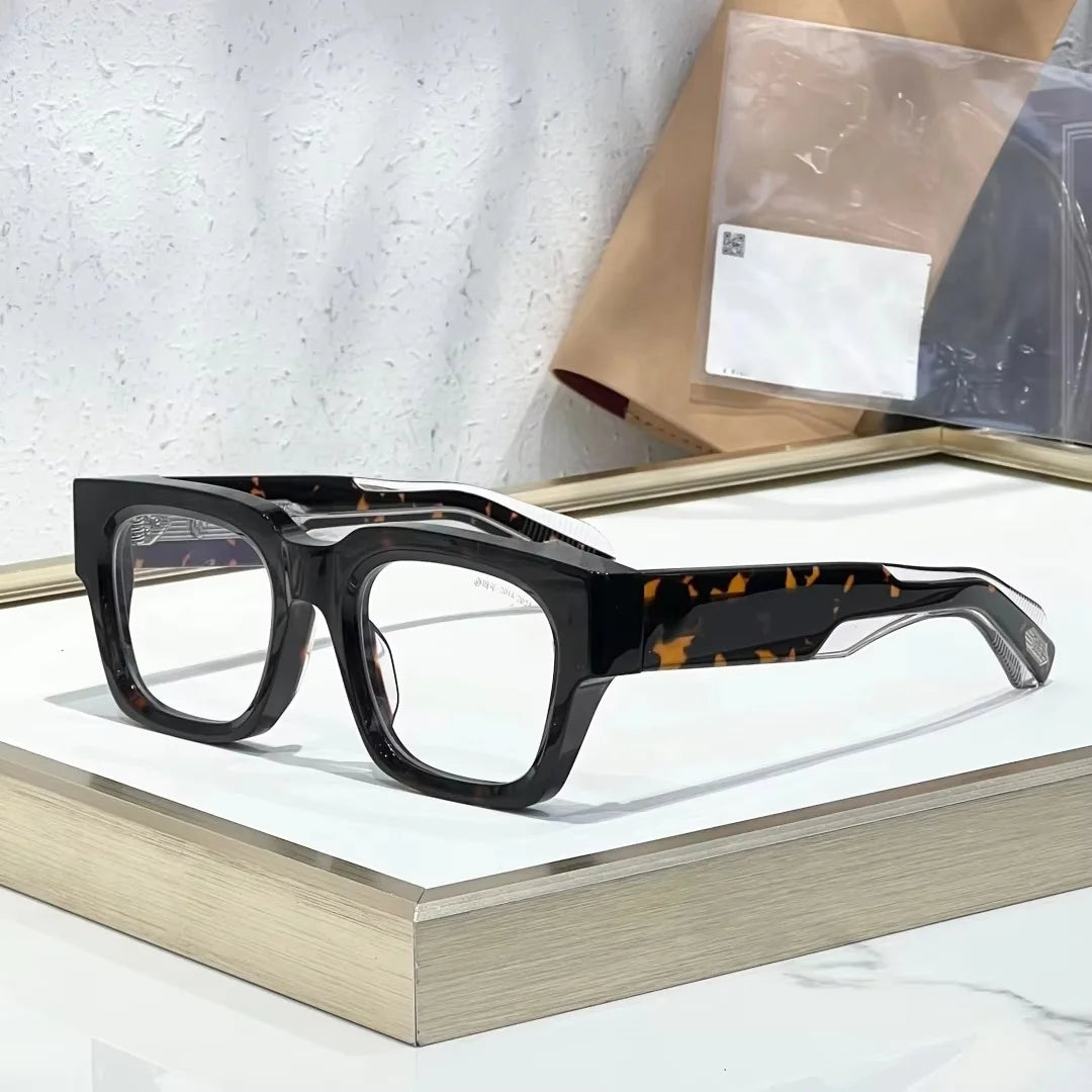 ENZO EPOXY 10th Anniversary Edition Large 51 Size Frame Red Turtle Shell Green Handcrafted Japanese Sunglasses