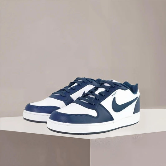 „Nike Ebernon“ žemi klasikiniai, patogūs, neslystantys, amortizuojantys, patvarūs kasdieniniai unisex riedlentininkų bateliai IF0847-141