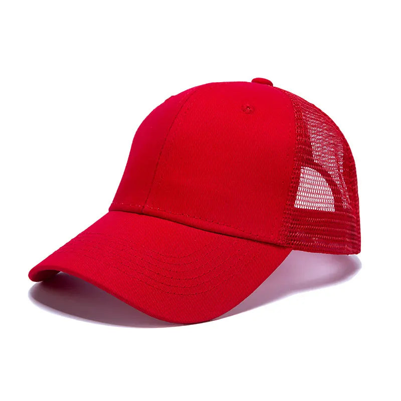 Cappellini da baseball all'ingrosso da uomo, cappellini casual, cappelli in mesh da donna, cappelli unisex con logo personalizzato, cappelli ricamati