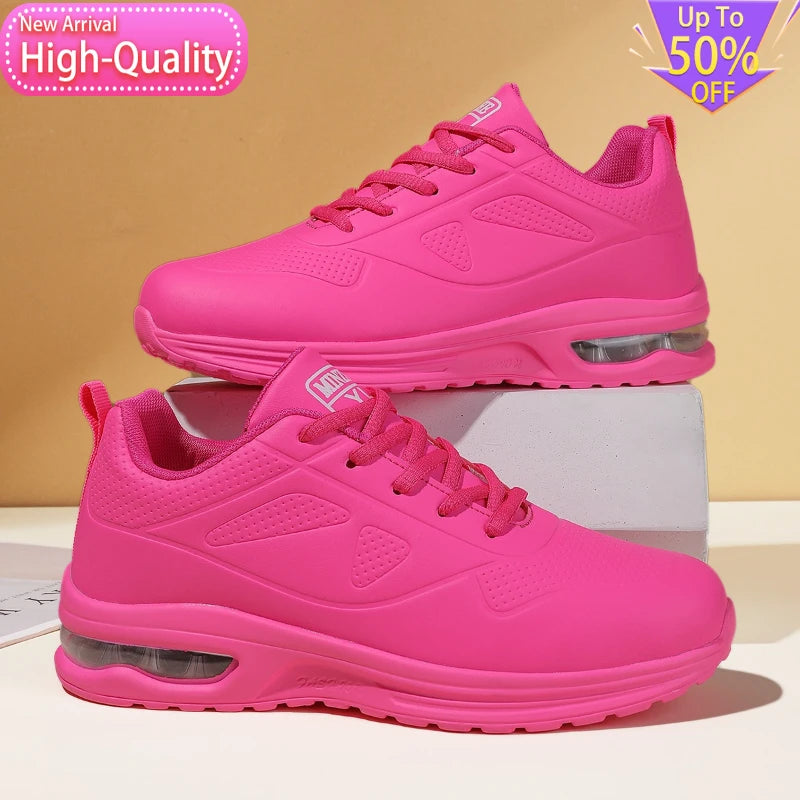 2026 New Summer Trendy Womens Sports Shoes Lightweight and Flexible Shock-absorbing Running Shoes Daily Outdoor Walking Shoes