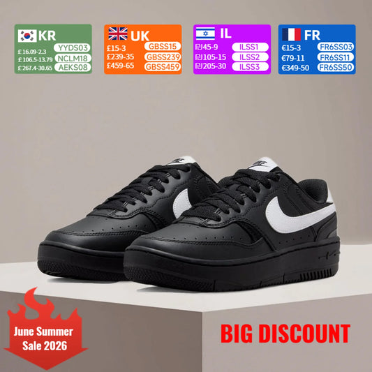 „Nike Gamma Force“ unisex klasikiniai, madingi, universalūs, neslystantys ir patvarūs riedlentininkų bateliai FQ6476-010