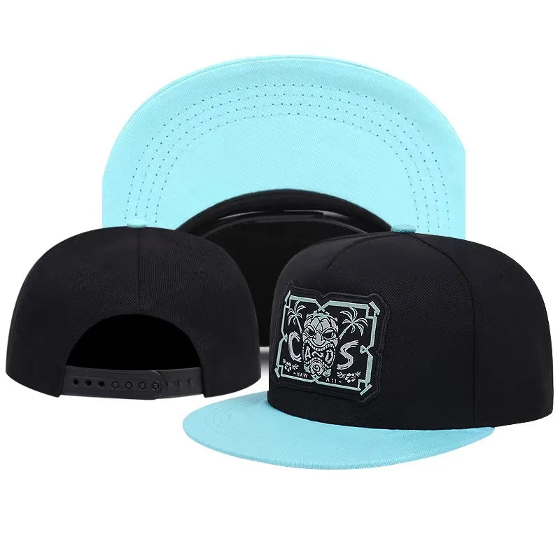 Luxury One Don't Mercy Cap Men Hats Flat Top Baseball Man Cap Women Men Adjustable Snapback Gorras Hombre Sports HipHop Sun Hat