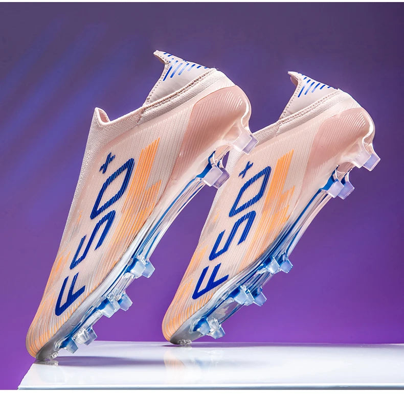Nouvelles chaussures de football pour hommes, chaussures de football sur gazon, ultralégères, confortables, crampons d'intérieur antidérapants, crampons FG pour terrain synthétique, futsal, adulte, antidérapantes
