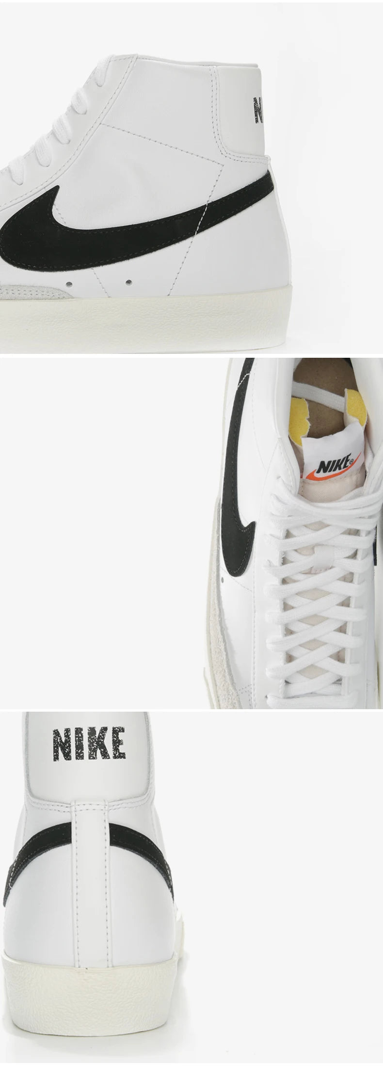 Nike officiële authentieke BLAZER MID '77 comfortabele casual sneakers voor heren en dames BQ6806-100