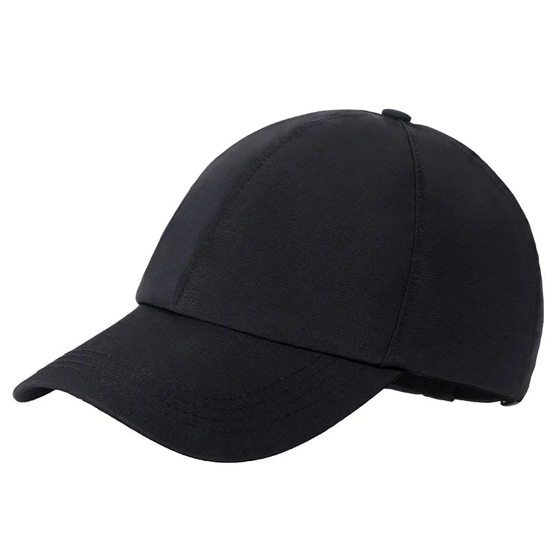 Șapcă de baseball impermeabilă pentru bărbați, rezistentă la vânt, respirabilă, cu protecție UPF50+, șepci de exterior pentru femei, sport, pălărie de ploaie reglabilă