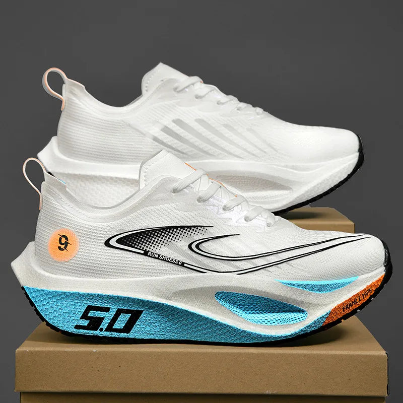 New Sports Shoes for Men&Women, Running Sneakers, Carbon Plate, Male Marathon Racing, Shock-absorbing, Athletics Training Shoes