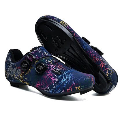 2025 Cycling Sports Shoes MTB and Cleats Men's Sports Speed Cycling Shoes Women's Mountain Racing Flat SPD Road Cycling Shoes