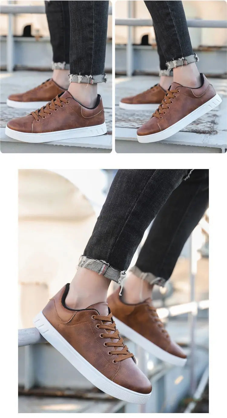 Pantofi pentru bărbați, model nou, pentru toate anotimpurile, la modă, versatili, cu talpă moale, albi, casual, respirabili, de vară, Zapatillas Hombre