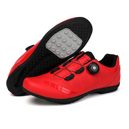 Unisex Cycling Shoes Speed Competitive Cycling Shoes SPD Road Bike Lock Shoes Breathable MTB Mountain Off-Road Cycling Shoes