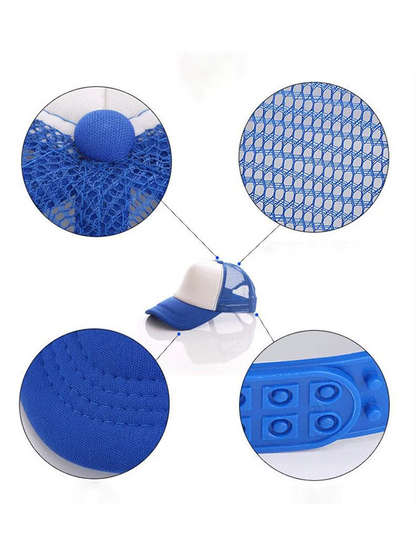 Minecrafted Mesh Baseball Caps Cartoon Figures Adult Children Sports Hats Boys Girls Summer Outdoor Sunshade Peaked Caps Gift