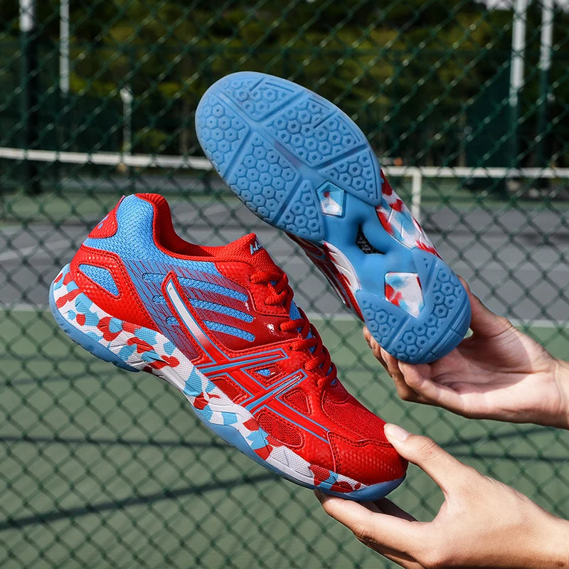 2022 new women's sneakers, men's badminton shoes, light black breathable female outdoor sports training shoes, women's athletics sports green