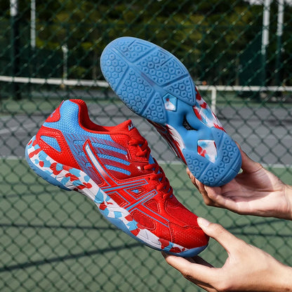 2022 new women's sneakers, men's badminton shoes, light black breathable female outdoor sports training shoes, women's athletics sports green